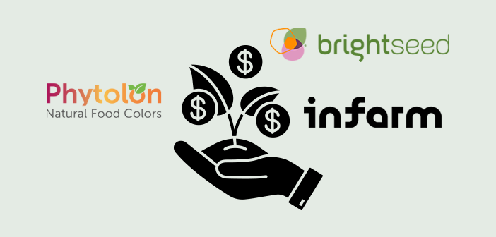 New foodtech investments totalling USD$200M for Brightseed, Phytolon and Infarm