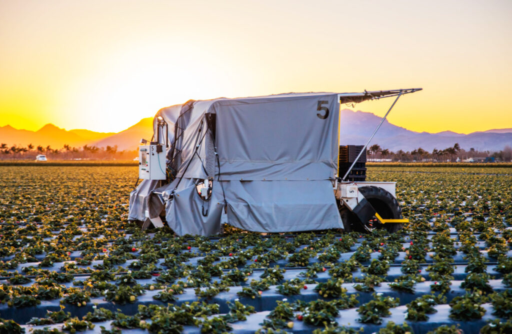 US$25 million for Advanced Farm Technologies and its autonomous robotic fruit harvester